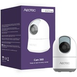 Aeotec Cam 360 beveiligingscamera Wit