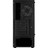 Aerocool Quantum v2 Tower-behuizing Zwart/grijs | USB-A 2.0 | 2x USB-A 3.2 (5 Gbit/s) | 2x Audio | Window-kit