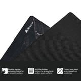 Arozzi Zona XL Black-Marble gaming muismat Zwart/grijs