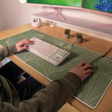 Arozzi Zona XL Whispering Leaves gaming muismat Groen