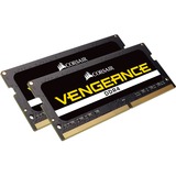 Corsair 64 GB DDR4-2933 Kit laptopgeheugen Zwart, CMSX64GX4M2A2933C19, Vengeance