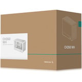 DeepCool CH260 mini tower behuizing Wit | 2x USB-A | 1x USB-C | Tempered Glass