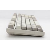 Ducky Origin Vintage, toetsenbord Grijs, US lay-out, Cherry MX Silent Red, hot swap, PBT Double-Shot Keycaps