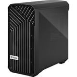 Fractal Design Torrent Compact Black TG Dark midi tower behuizing Zwart | 2x USB-A | 1x USB-C | Tempered Glass