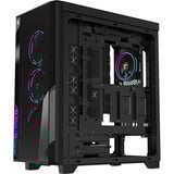 GIGABYTE AORUS C500 Glass midi tower behuizing Zwart | 2x USB-A | 1x USB-C | RGB | Tempered Glass