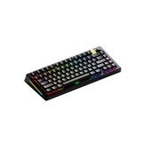 Glorious GMMK 3 PRO HE 75% Prebuilt Wireless Black RGB mechanisch gaming toetsenbord Zwart, US lay-out (QWERTY), Glorious Fox, 75%, 75%, RGB, GPBT-doubleshot keycaps, Knob, 2.4 GHz / Bluetooth / USB-C