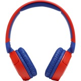 JBL JR310BT draadloze headset on-ear  Rood/blauw, Bluetooth 5.0