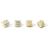 Keychron Key Gateron KS-3 Milky Pro Switch Yellow keyboard switches Geel/wit