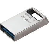 Kingston DataTraveler Micro 256 GB usb-stick Zilver, DTMC3G2/256GB, USB 3.2 Gen 1