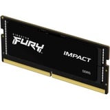 Kingston FURY 16 GB DDR5-6000 laptopgeheugen Zwart, KF560S38IB-16, Impact, XMP