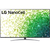 LG 55NANO886PB NanoCell TV Zilver, 4x HDMI, 3x USB, Optisch, CI+, Bluetooth, LAN, WLAN, HDR, Dolby Vision