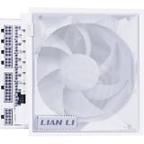Lian Li EDGE GOLD 1200, 1200 Watt voeding  Wit, 4x PCIe, kabelmanagement, 4x USB
