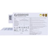 Lian Li EDGE GOLD 1200 modulaire 1200 watt voeding  Wit, 1x 12V-2x6, 4x PCIe, 4x USB-header hub