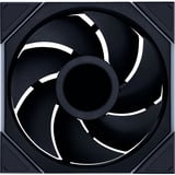 Lian Li UNI FAN TL140 LCD Wireless Single Pack case fan Zwart, 4-pin PWM + 1x 9-pin USB