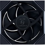 Lian Li UNI FAN TL140 LCD Wireless Single Pack case fan Zwart, 4-pin PWM + 1x 9-pin USB