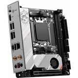 MSI MPG B650I EDGE WIFI socket AM5 moederbord Zilver, RAID, 2.5 Gb-LAN, Wi-Fi 6E, BT 5.2, Sound, Mini-ITX