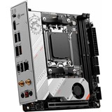 MSI MPG B650I Edge WiFi, socket AM5 moederbord Zilver, RAID, 2.5 Gb-LAN, Wi-Fi 6E, BT 5.2, Sound, Mini-ITX