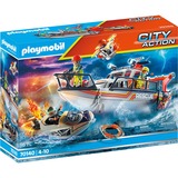 PLAYMOBIL City Action - Brandbestrijdingsmissie met reddingscruiser Constructiespeelgoed 70140