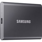 SAMSUNG Portable T7, 1 TB externe SSD Grijs, MU-PC1T0T/WW, USB-A 3.2 (10 Gbit/s)