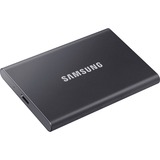 SAMSUNG Portable T7, 1 TB externe SSD Grijs, MU-PC1T0T/WW, USB-A 3.2 (10 Gbit/s)