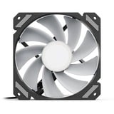Sharkoon SHARK Mirror RGB PWM Reverse case fan Zwart, 120 x 120 x 25 mm