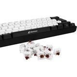 Sharkoon Switch Set Gateron PRO Brown keyboard switches bruin/transparant, 35 stuks