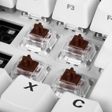 Sharkoon Switch Set Gateron PRO Brown keyboard switches bruin/transparant, 35 stuks