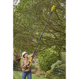 Stanley 18V FATMAX V20 accu-takkenschaar - 2Ah accu Geel/zwart,  Accu en oplader inbegrepen, telescopische steel