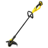 Stanley V20 18V 33cm grastrimmer Zwart/geel, Accu en oplader inbegrepen