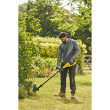 Stanley V20 18V 33cm grastrimmer Zwart/geel, Accu en oplader inbegrepen