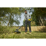 Stanley V20 18V 33cm grastrimmer Zwart/geel, Accu en oplader inbegrepen