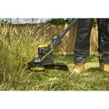 Stanley V20 18V 33cm grastrimmer Zwart/geel, Accu en oplader inbegrepen
