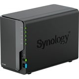 Synology DiskStation DS224+ nas Zwart, 2x LAN, USB 3.2 Gen 1