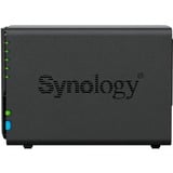 Synology DiskStation DS224+ nas Zwart, 2x LAN, USB 3.2 Gen 1