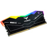 Team Group 32 GB DDR5-6400 (2x 16 GB) Dual-Kit werkgeheugen Zwart, Delta RGB, FF3D532G6400HC32ADC01, XMP 3.0
