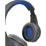 Trust GXT 307B Ravu  for PS4/ PS5 over-ear gaming headset Zwart/blauw