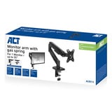ACT Connectivity Monitorarm met gasveer tot 35 inch Zwart, ACT Essentials, Kantelen, Roteren, Zwenken
