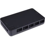 Alphacool Alpha Core 10x 4-Pin PWM Splitter SATA fancontroller Zwart
