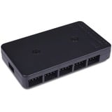 Alphacool Alpha Core 10x 4-Pin PWM Splitter SATA fancontroller Zwart