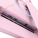 Arozzi Nova 24" 23.8" gaming monitor Roze, 200 Hz, DisplayPort, HDMI, Audio, Adaptive Sync