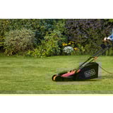BLACK+DECKER BEMWP400 grasmaaier Oranje/zwart, 40cm, 1800W