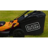 BLACK+DECKER BEMWP400 grasmaaier Oranje/zwart, 40cm, 1800W