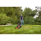 BLACK+DECKER BEMWP400 grasmaaier Oranje/zwart, 40cm, 1800W