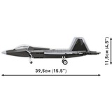 COBI Armed Forces - Lockheed F-22 Raptor Constructiespeelgoed Schaal 1:48