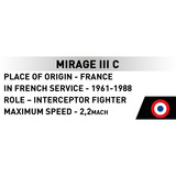 COBI Armed Forces - Mirage IIIC Constructiespeelgoed Schaal 1:48