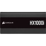 Corsair HX1000i, 1000 Watt voeding Zwart, 6x PCIe, Full Kabel-management