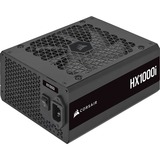 Corsair HX1000i, 1000 Watt voeding  Zwart, 6x PCIe, Full Kabel-management