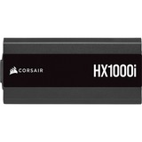 Corsair HX1000i, 1000 Watt voeding  Zwart, 6x PCIe, Full Kabel-management