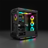 Corsair HX1000i, 1000 Watt voeding  Zwart, 6x PCIe, Full Kabel-management