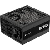 Corsair RM1000x, 1000 Watt voeding  Zwart, 4x PCIe, 1x 12VHPWR, kabelmanagement